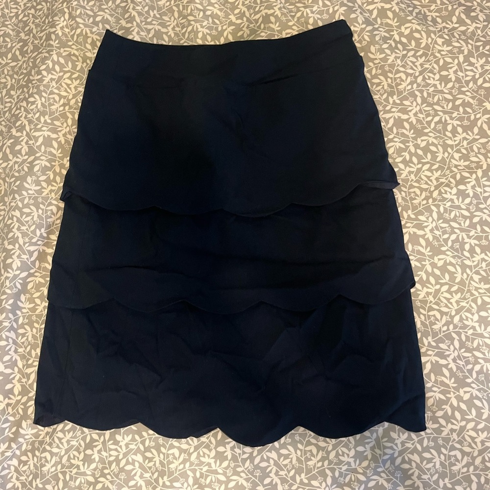 J. McLaughlin Women’s Scalloped Skirt